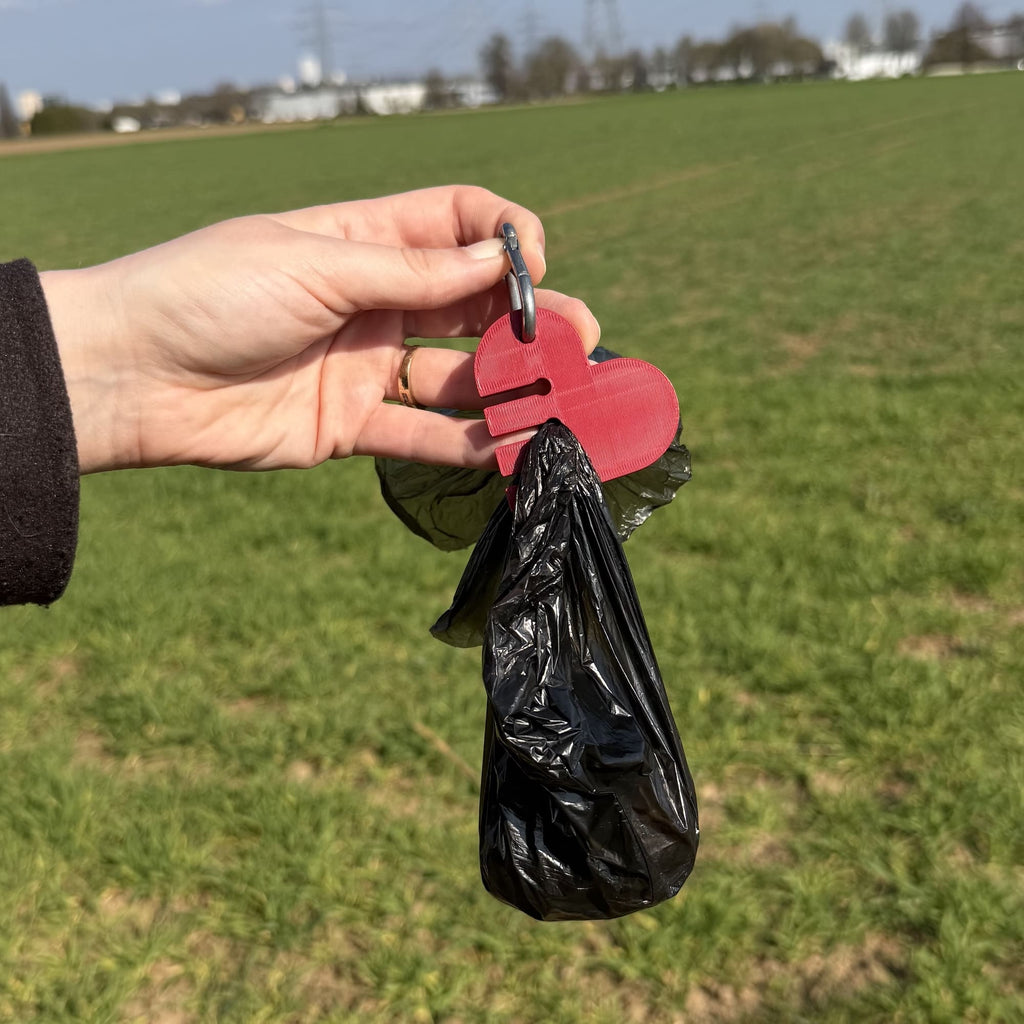 PoopClip – Kotbeutelhalter Herz