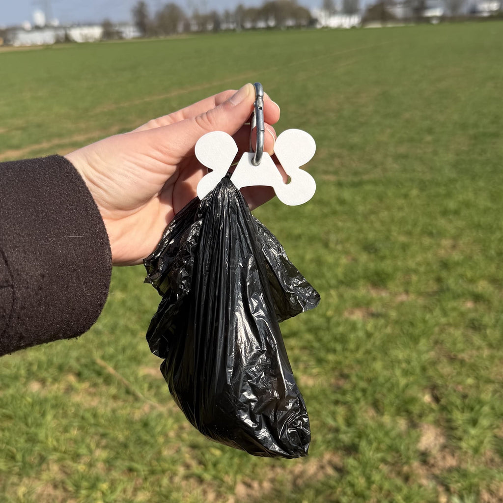 PoopClip – Kotbeutelhalter Knochen